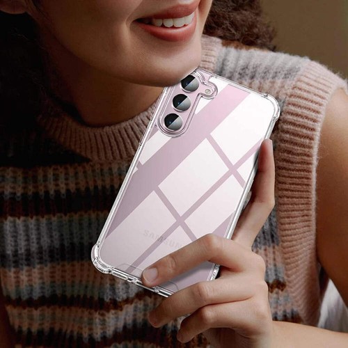 Funda híbrida a prueba de golpes para Samsung Galaxy S25 S24 S23 S21 FE S22 plus Ultra Clea - Imagen 13 de 17