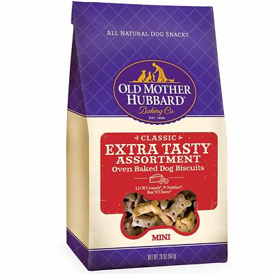 Old Mother Hubbard Crunchy Classic Natural Dog Treats, Mini Biscuits, 20 Oz.