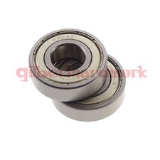 10pcs 12 x 30 x 9mm Shielded Micro Deep Groove Ball Model Radial Bearing