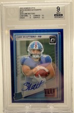 2025 Donruss Optic #228 Cam Skattebo Rated Rookies Blue BGS 9 #/149