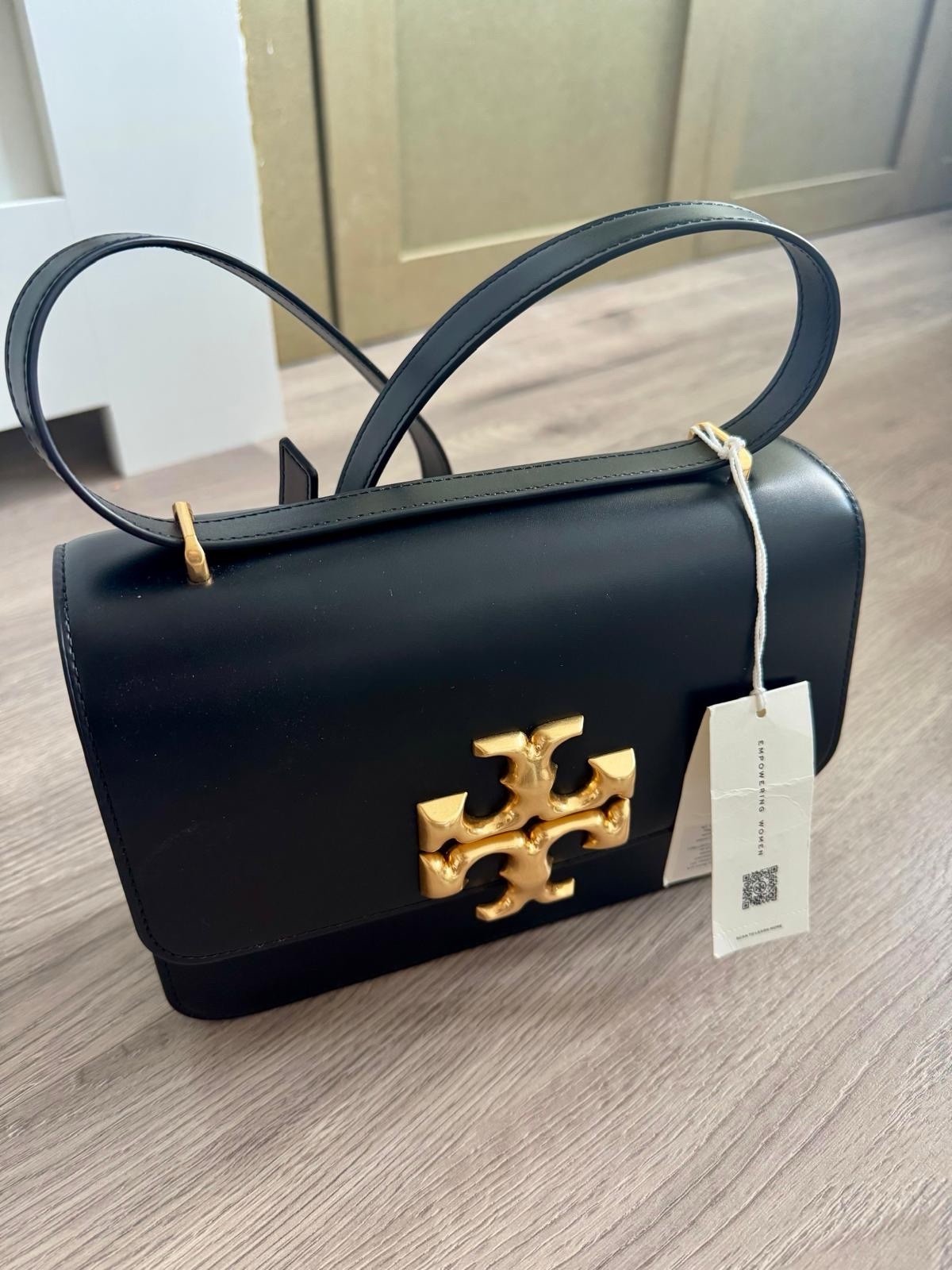 Luxury Tory Burch Black Leather Handbag - BNWT, RRP £790 image 9