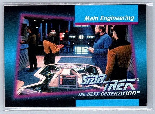 1992 Impel Star Trek: The Next Generation #054 - Main Engineering - 第 1/2 張圖片