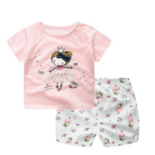 Cartoon Clothing Set for Baby Girl