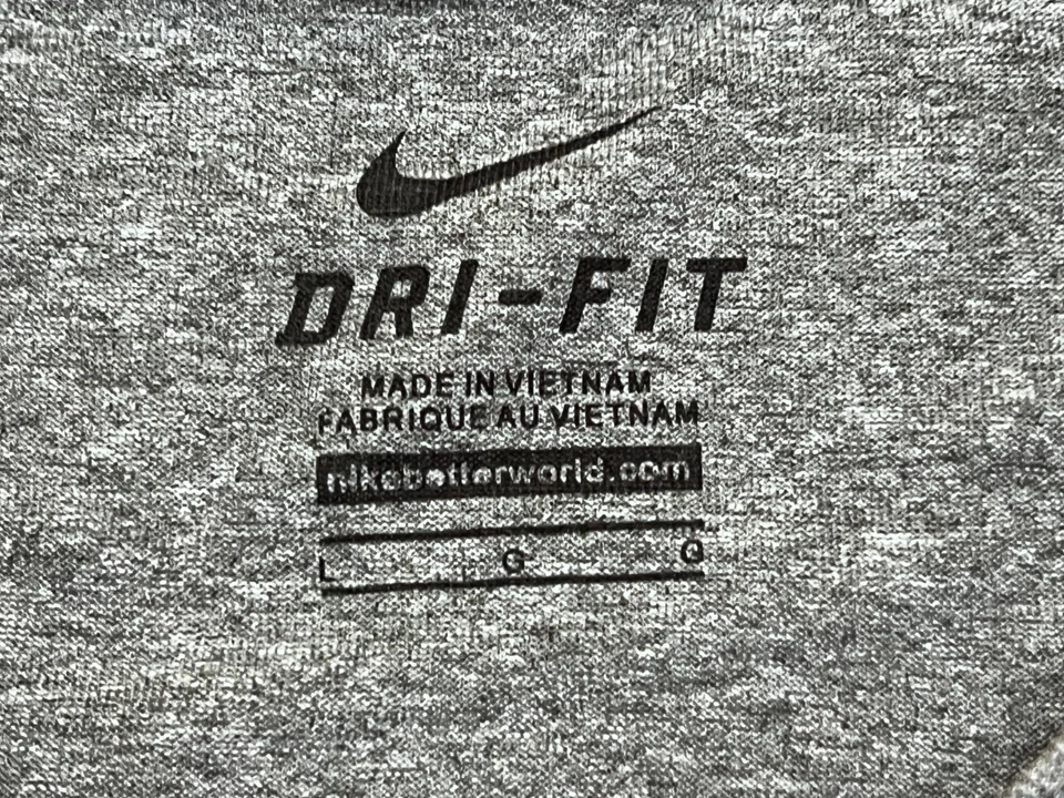 Camiseta gris de ex alumnos de béisbol de EE. UU. para hombre - Nike Dri-Fit - Nueva con etiquetas - Grande Foto 4 de 4