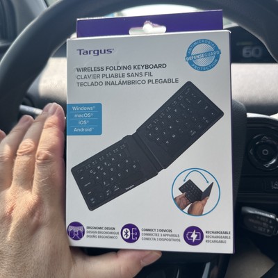 Targus Wireless Folding Keyboard Bluetooth Windows Android, MacOS, iOS Brand New