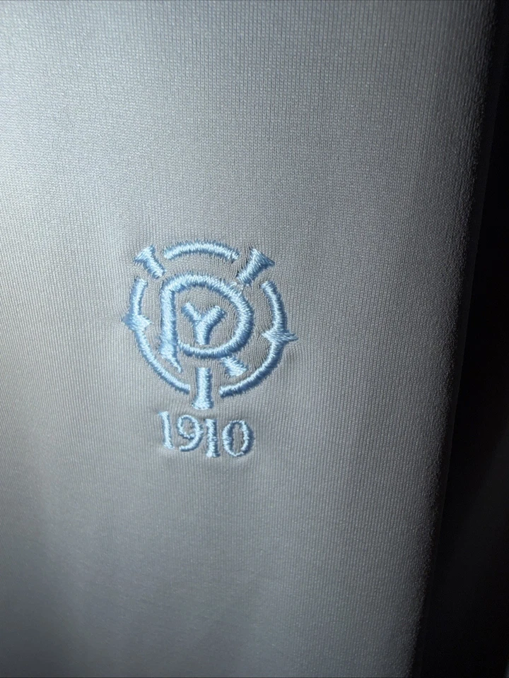 Pullover de golf Peter Millar Crown deportivo peso pluma L 1/4 cremallera para hombre ¡RARO NUEVO CON ETIQUETAS! Foto 2 de 4