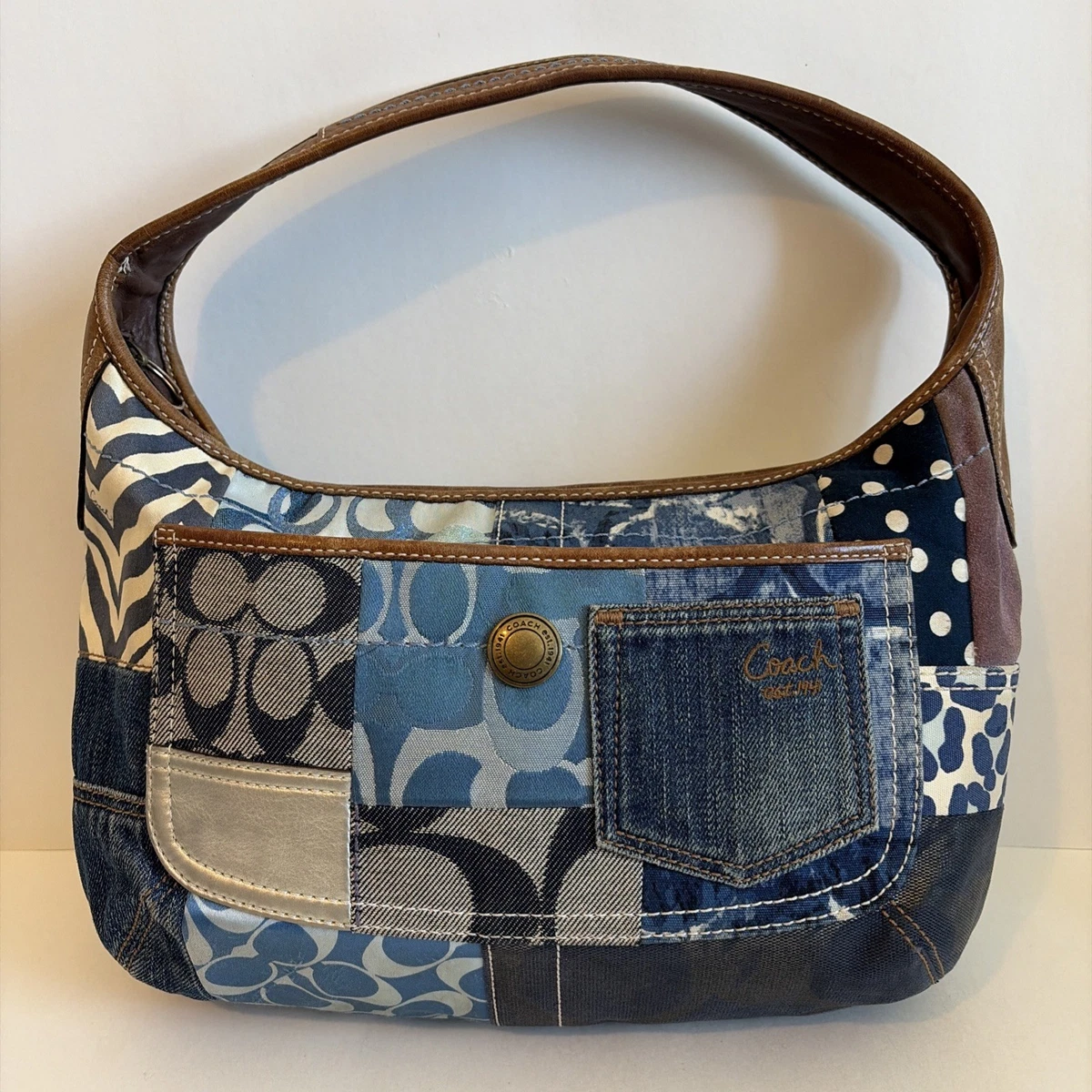 Coach Hobo Handbags & Bags Denim Exterior for Women for sale | eBay