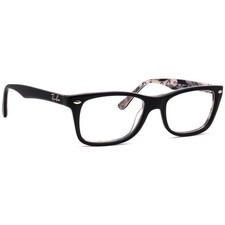 Ray-Ban Eyeglasses RB 5228 5405 Matte Black Square Frame 50 17 140
