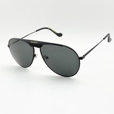 Gucci GG0908S Oversized Aviator Sunglasses Bl...