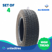 Set Of 4 Used 26565r17 Pathfinder All Terrain 112t - 8.532 Set Of 4 Used 26565r17 Pathfinder All Terrain 112t - 8.532