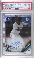 2019 Bowman Chrome Prospects Auto Jose Devers #CPA-JD PSA 10 GEM MT Auto 8d2