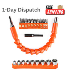 YIOYULEN Flexible Drill Bit Extension 21 Pcs 1/4 Hex Shank Set