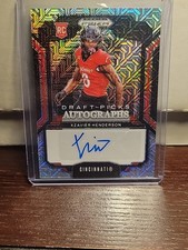 2025 Prizm Draft Picks Autographs Xzavier Henderson Mojo /25 Auto RC