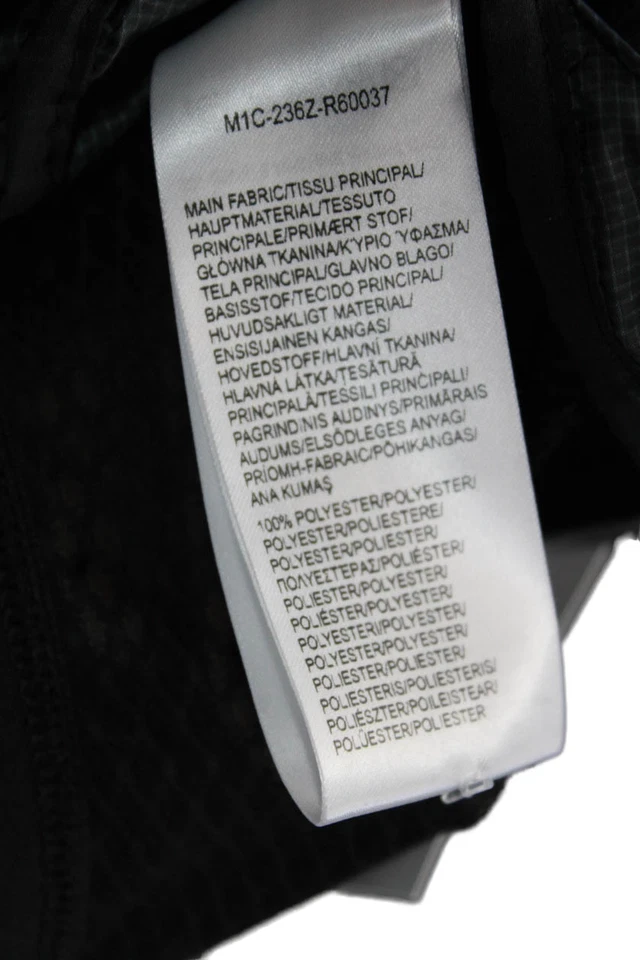 Paul Smith 男式风衣背心黑色高领拉链 L 码 — 第 4/4 张图片