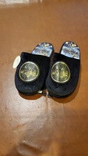 Bioworld Wizarding World Harry Potter Hogwarts Castle Slippers, Black L/XL NWTs