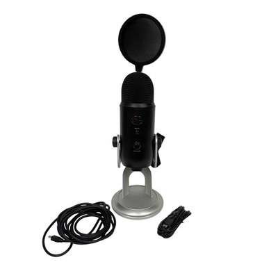 Blue Microphones Yeti USB Condenser Microphone - Blackout Edition