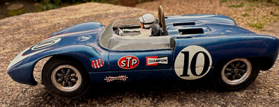 Vintage Monogram Scarab Rear Engineed Plastic Slot Car 1:24 Made In USA 1965