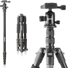 Opteka 59" 2-In-1 Photo Video Travel Tripod Monopod Combo with Ball Head  Case