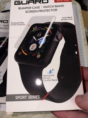 Smart Guard 3 in 1 Bumper Case /Watch Band Screen Protector for Apple Watch 38mm
