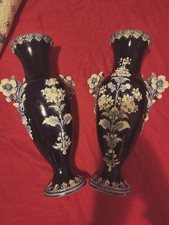 Coppia Di Vasi In Ceramica Anni 50 Francesi