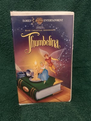 Thumbelina VHS 1994 Video Tape Animation Movie VINTAGE CLAMSHELL RARE!