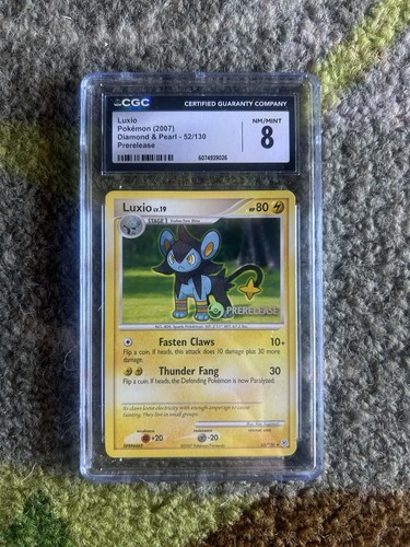 Luxio graded PSA 8 for sale on eBay