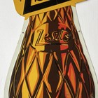 Vintage 44” Embossed Zesto Bottle Sign – American Art Works Soda Advertising — photo 6