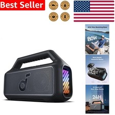 Soundcore Boom 2 Outdoor Speaker 80W Subwoofer Waterproof 24H Playtime Portab...