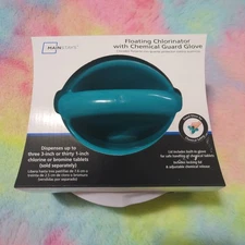 Mainstays Pool Collapsible Chemical Guard Chlorinator Floating Tablet Dispenser