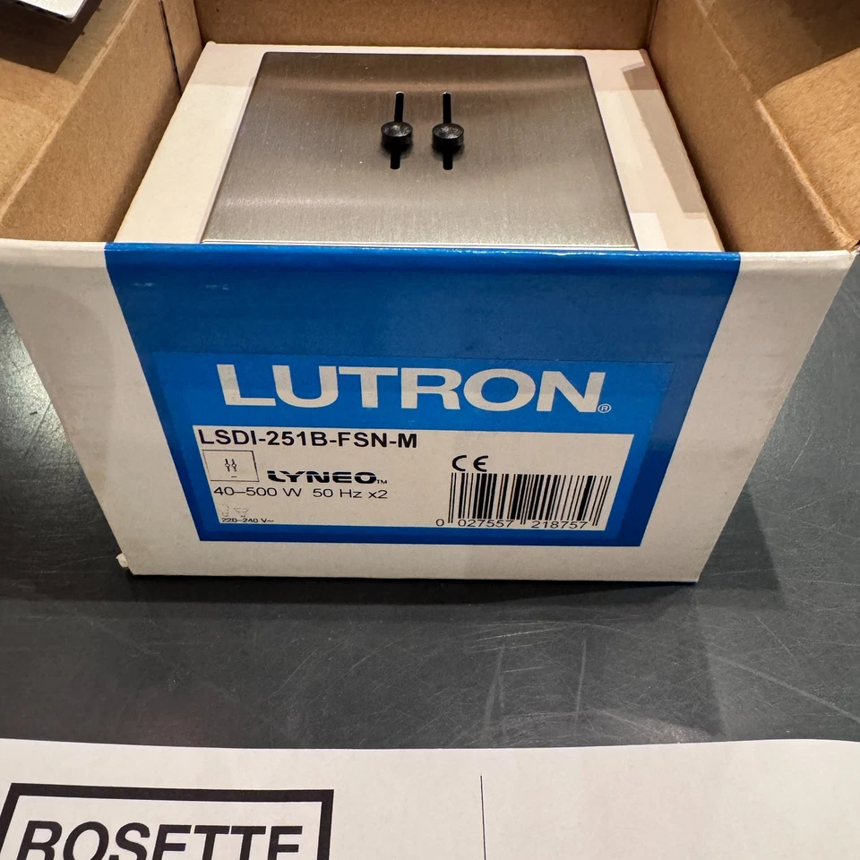 Lutron Lyneo - LSDI-251B - Satin Nickel - With 12 Month Warranty - Inc VAT* - Image 2 of 2