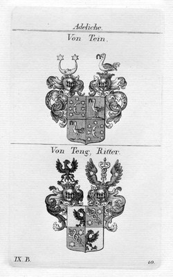 Tein Teng - Wappen Adel coat of arms heraldry Heraldik