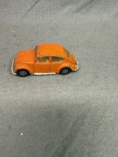 Vintage 70s CORGI Toys Diecast WHIZZWHEELS Volkswagen VW 1200 Saloon Orange