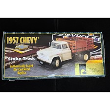 Ertl 1957 Chevy Stake Truck-ducks Unlimited 125 Die-cast Metal Replica F468