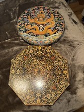 Vintage Springbok Jigsaw Puzzles Five-Clawed Dragon 500 pcs Circular Rare 1967