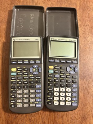 Texas Instruments TI 83 Plus (Parts) AND TI 83 (Works) Read Description