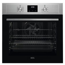 Image of AEG 3000 Series BEX335011M Electric Single Oven - Stainless Steel BEX335011M