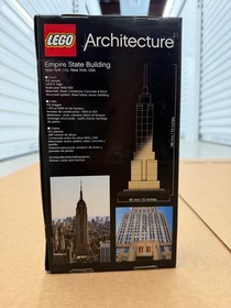 Retired LEGO ARCHITECTURE: Empire State Building (21002) MINT NISB From 2009