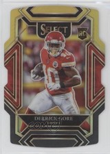 2021 Panini Select Club Level Black & Gold Prizm Die-Cut Derrick Gore #284 0d0u