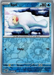 Seel 086/165 Reverse Holo Scarlet & Violet 151
