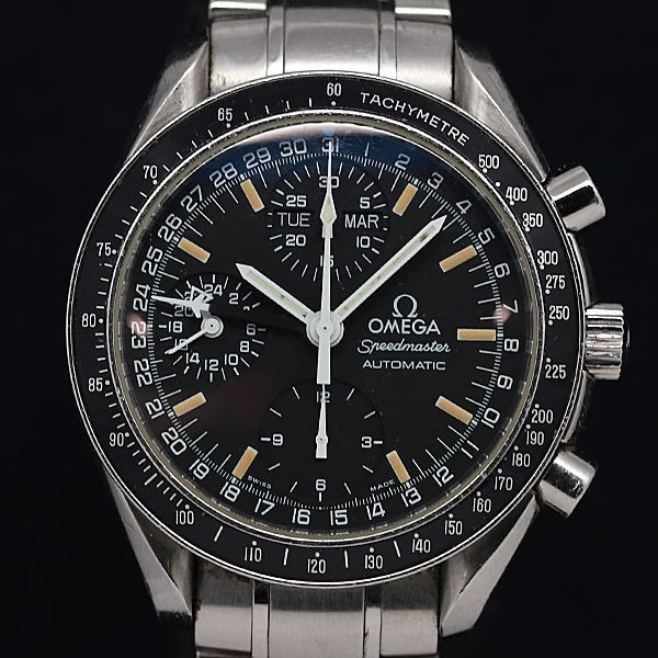 Chronograph Men's Automatic Calendar SPEEDMASTER OMEGA 3520.50 Watch Triple - vintagewatches.pk
