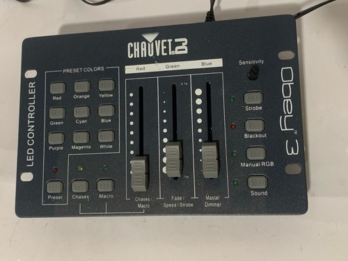 Chauvet Obey 3 Universal DMX Lighting Controller, LED Light Adjust - Picture 3 of 4