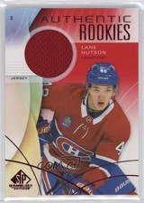 2024 Upper Deck SP Game Used Authentic Rookies Red Jersey Lane Hutson #279 09xd