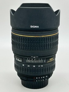 Sigma 15-30mm f/3.5-4.5 EX DG Aspherical IF Ultra Wide Angle Lens For Nikon F