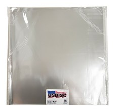 USDISC Record Outer Sleeves 12", LP, OPP, 2mil Clear Lot