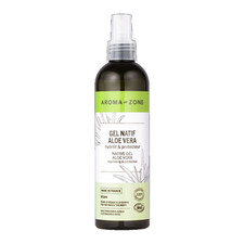 Aroma-Zone Gel Aloe Vera BIO 100ml Hydratant Visage Corps Cheveux Après Soleil