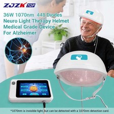 36W 1070nm Photobiomodulation Helmet Transcranial Light Therapy Brain Wellness