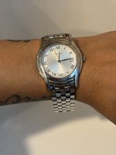 Gucci 5500M Quartz Stainless Steel Mens Watch Water Resistant