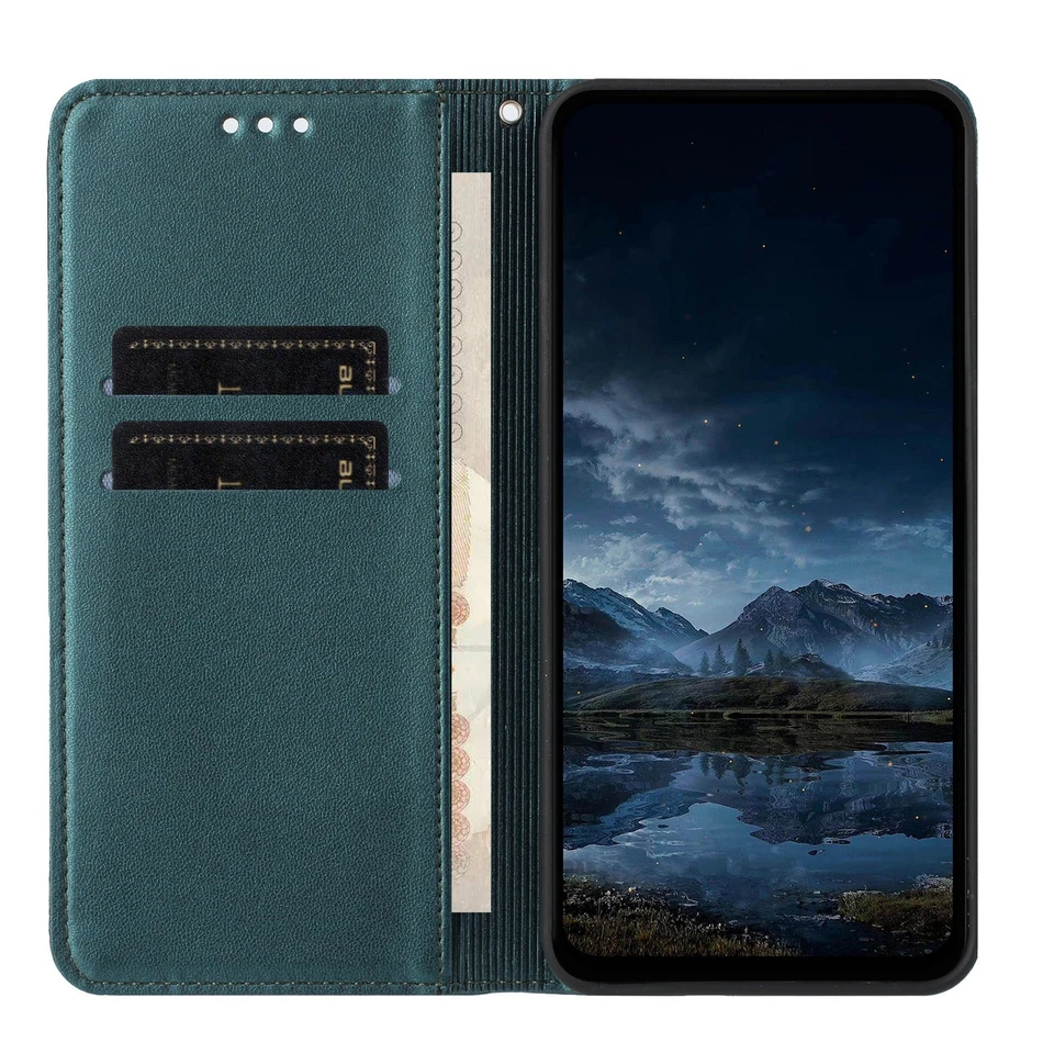 Magnetic Leather Wallet Phone Case For Honor 400 200 90 X9C X8A Magic 7 6 5 Lite - Image 3 of 4