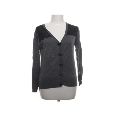 Nice Things Paloma S., Strickjacke, Damen, Größe: XL, WK3455, Grau/Schwarz #KqJ