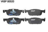 SKF Bremsbelagsatz Scheibenbremse Vkbp 80020 FüR Renault Clio 4 Symbol Logan 3 2